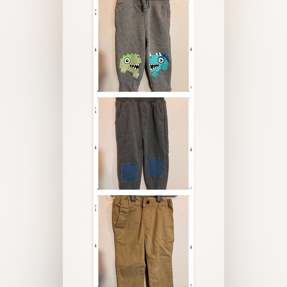 SOLD—Toddler Boy Pants Bundle Size 2T – Khakis, Joggers, Sweatpants